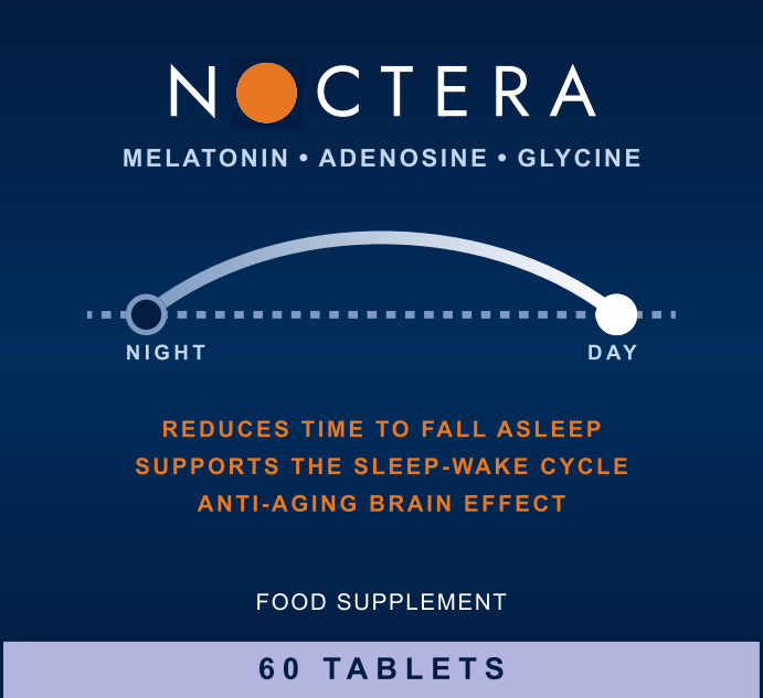 NOCTERA – integratore per la regolazione del ciclo sonno/veglia